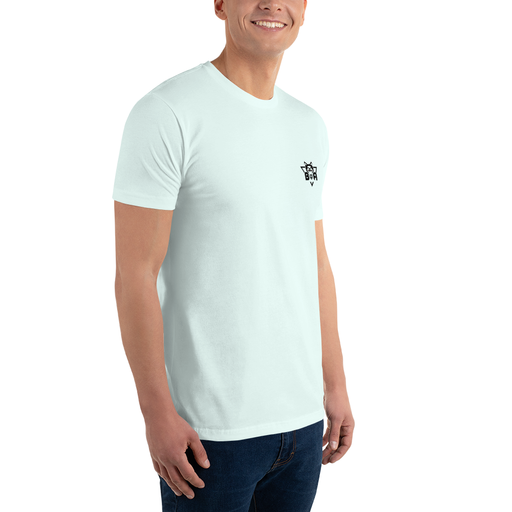 Classic Fit Round-Neck Training T-Shirt - Ocean Blue