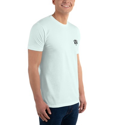Classic Fit Round-Neck Training T-Shirt - Ocean Blue